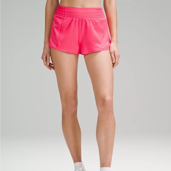 Hotty Hot Shorts 2.5 inseam size 14 in Lip Gloss Pink - Picture 5 of 6